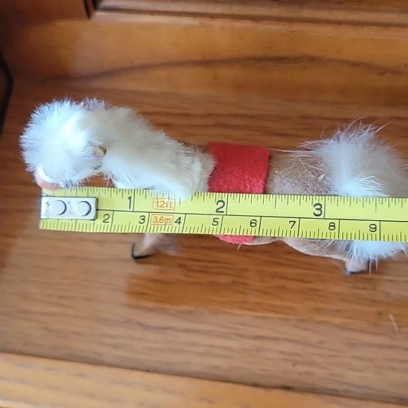 Vintage Flocked Horse - Picture 11 of 11